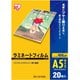 ラミネートフィルム 厚さ100ミクロン A5 20枚 LZ-A520