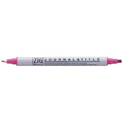 ZIG メモリーシステム ジャーナル&タイトル 3.5mm/0.5mm PURE PINK(ピュアピンク) MS3600-025