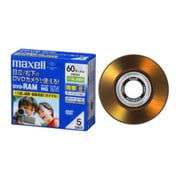 ビデオカメラ用 8cmDVD-RAM 両面 60分 5枚 DRM60HG.1P5S A