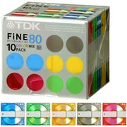 MD-FN80MAX10A [80分 ミニディスク 10枚組 カラーミックス]ニューFINE（ファイン） MD-FN80MAX10A