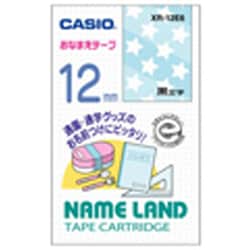 カシオネームランドテープ 絵柄付き おなまえテープ 幅12mm 長さ4m XR-12E6