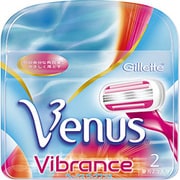 かみそり用替刃 Gillette Venus Vibrance（ジレット ヴィーナス ヴィブランス) 2個入 GVSV-2B