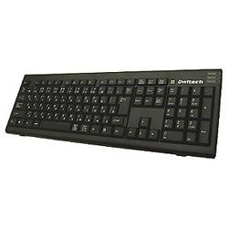 OWL-KB109STD(B) [USB＆PS/2接続 日本語 109キーボード ブラック]