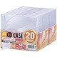 CD/DVDプラケース 1枚収納 20ケース CD-075-20