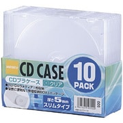 CD/DVDプラケース 1枚収納 10ケース CD-074-10
