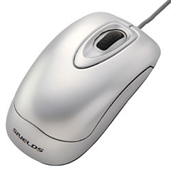 チルトホイールマウス USB 光学式 ミドルサイズ シルバー MUS-UKT33SL