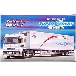 アオシマ　三菱ふそう　スーパーグレート　プラモデル　模型 三菱ふそう '10 スーパーグレートFU 冷凍車（FHタイプ）｜株式