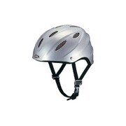 ヘルメット(57~59cm) CLIFF(クリフ) シルバー(フリーサイズ)