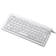 パンタグラフ式USB&PS/2キーボード 日本語・84キー ホワイト TK-UP84CPWH