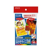 カラーLBP＆カラーコピー用はがきサイズ用紙 光沢紙 郵便番号枠無 50枚 LBP-FG3630