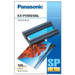 Lサイズプリントセット増量パック 108枚 KX-PVMS108L