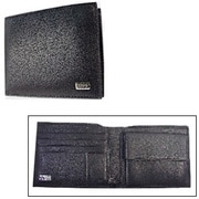 二つ折り財布 012 345 BK