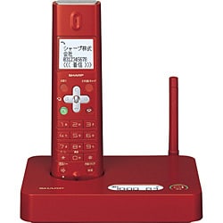 電話機（本体1セット） レッド JD-S10CL-R