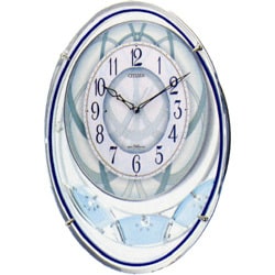 【未使用】CITIZEN シチズン 電波時計 パルミューズ 4MN454-004 シチズン CITIZEN 4MN411-N04 電波掛時計 パルミューズM411