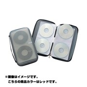 CD＆DVDファイル コフル 48枚収納 レッド CDF4803RD