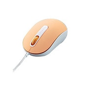 コロレーマウス USB 光学式 オレンジ EAM-UMCL2YR