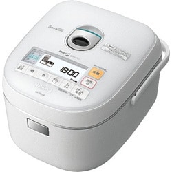IH炊飯器(5.5合炊き) SR-SS10A-W(クリスタルホワイト) 高温スチームIHジャー炊飯器 SR-SS10A-W