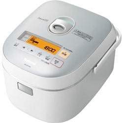 IH炊飯器(1升炊き) SR-ST18A-SW(シルバーホワイト) 高温スチームIHジャー炊飯器 SR-ST18A-SW