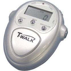 歩数計 WE-02SV（シルバー） FMラジオ付き歩数計 T-WALK