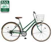 自転車(26型) M.グラッシーグリーン サブナードスポーツ(エアハブ) NSS66A 1D64JB