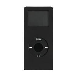 PNJ-12 （マットブラック） [iPod nano用 シリコーンジャケットset]