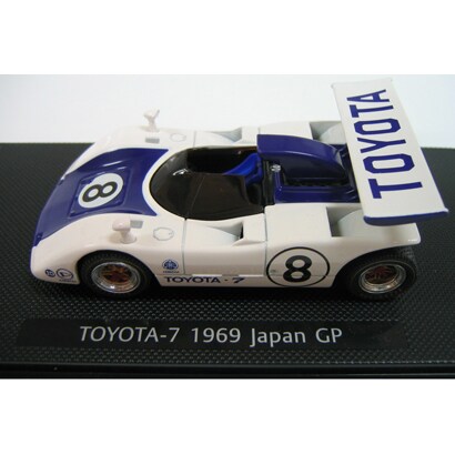 43713 トヨタ 7 ジャパン カンナム1969 #8 [ミニカー トヨタ 7 ジャパン カンナム1969 ブルー]