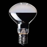 白熱電球 ミニクリプトンランプ E17口金 100~110V 50形(45W) 50mm径 ホワイト KR100/110V45WR50