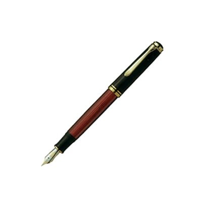 スーベレーン M600 レッドストライプ 万年筆 EF(極細字)