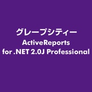 ActiveReports for .NET 2.0J Professional [ライセンスソフト]