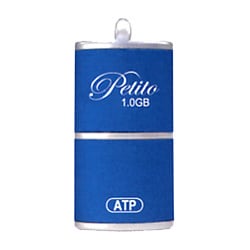USBフラッシュメモリドライブ Petito 512MB ダークブルー AF512UFP1DB
