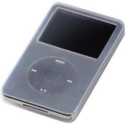 第5世代iPod 30GB用シリコンケース&液晶保護フィルム AVD-SCA5G3CR