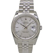 OYSTER PERPETUAL DATEJUST（オイスター パーペチュアル デイトジャスト）シルバー 自動巻き メンズ 並行輸入品 116234