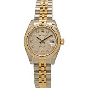 OYSTER PERPETUAL DATEJUST(オイスター パーペチュアル デイトジャスト)シルバーコンピュータ 自動巻き レディース 並行輸入品 179173G
