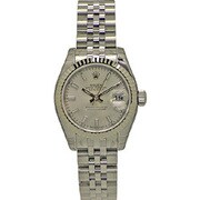 OYSTER PERPETUAL DATEJUST(オイスター パーペチュアル デイトジャスト)シルバー 自動巻き レディース 並行輸入品 179174