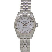 OYSTER PERPETUAL DATEJUST(オイスター パーペチュアル デイトジャスト)シルバー 自動巻き レディース 並行輸入品 179174G