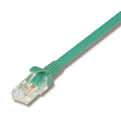 カテゴリ6　LANケーブル　1m　グリーン HLC-T6-1MP-GR