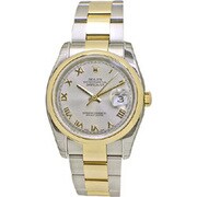 OYSTER PERPETUAL DATEJUST（オイスター パーペチュアル デイトジャスト）グレーローマ 自動巻き メンズ 並行輸入品 116203