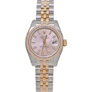 OYSTER PERPETUAL DATEJUST(オイスター パーペチュアル デイトジャスト)ピンク 自動巻き レディース 並行輸入品 179171