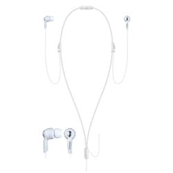 HP-NX55-W [密閉型インナーイヤーヘッドホン ネックストラップタイプ]