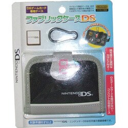 ファブリックケースDS ブラック [DS/DSLite用]