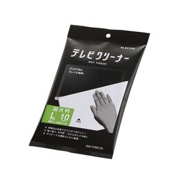 薄型テレビ用ウェットティッシュ Lサイズ 10枚入り AVD-TVWC10L