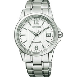 シチズン 腕時計 クォーツ CTQ57-1021 白系文字盤 ホワイト 社外製ベルト ザ・シチズン KR34281