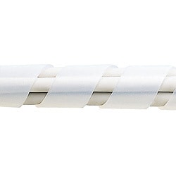 ケーブルタイ スパイラル・ホワイト 内寸12mm 長さ5m CA-SP12W-5