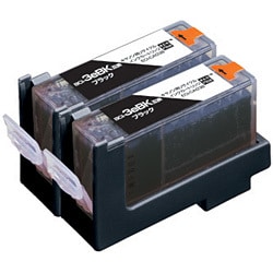 互換リサイクルインクカートリッジ キヤノン BCI-3eBK ブラック（顔料） 2本パック ECI-CA03B2P