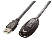 USB延長ケーブル USB2.0対応 グラファイト 5m AUR09GR