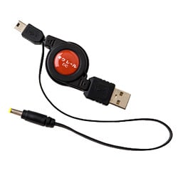 DC給電付巻取り式USB2.0ケーブル 【オク レールDC】 CRCUDC