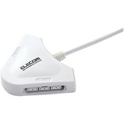 USBtoPS/PS2ゲームパッドコンバータ 2ポート ホワイト JC-PS102UWH