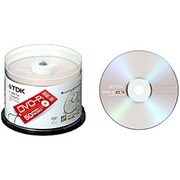 DISCタイトルプリンター対応 DVD-Rパールホワイト・ディスク 8倍速 50枚 DVD-R47ALX50PU
