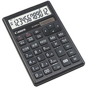 12桁 USB テンキー電卓 ミニ卓上タイプ ブラックメタリック LS-120TKIII-BK