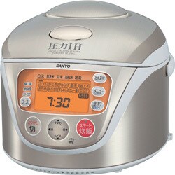 圧力IH炊飯器(5.5合炊き) ECJ-HG10-SW(ステンレスホワイト) おどり炊き